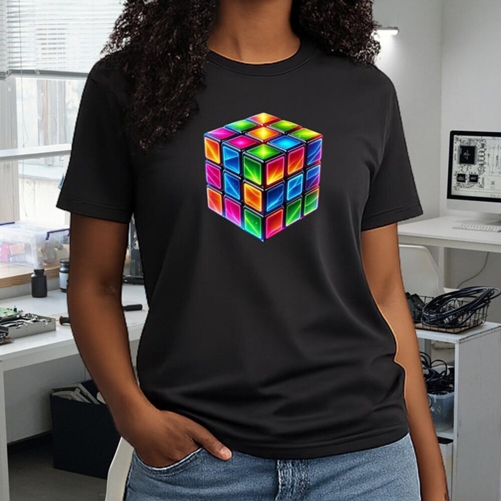 Rubik's Cube Graphic T-Shirt
